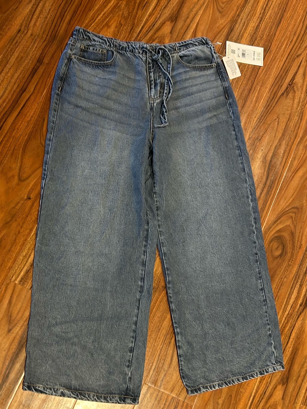 NWT spledid lounge denim pants size small